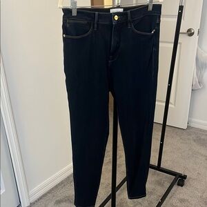 Classic FRAME LE HIGH Skinny Dark Wash Denim  Women's Jeans Sz 31